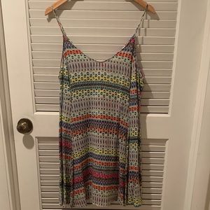 Lush Colorful Aztec Dress